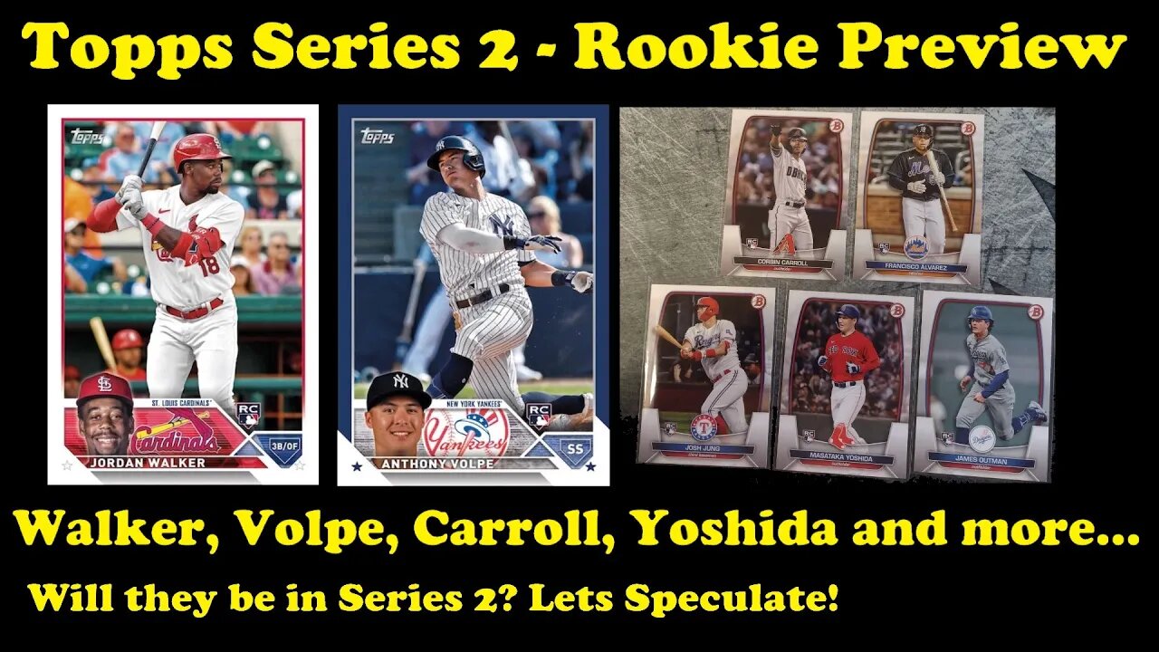 Topps Series 2 - ROOKIE PREVIEW - RCs that i'm looking forward to collect! - Speculation Time