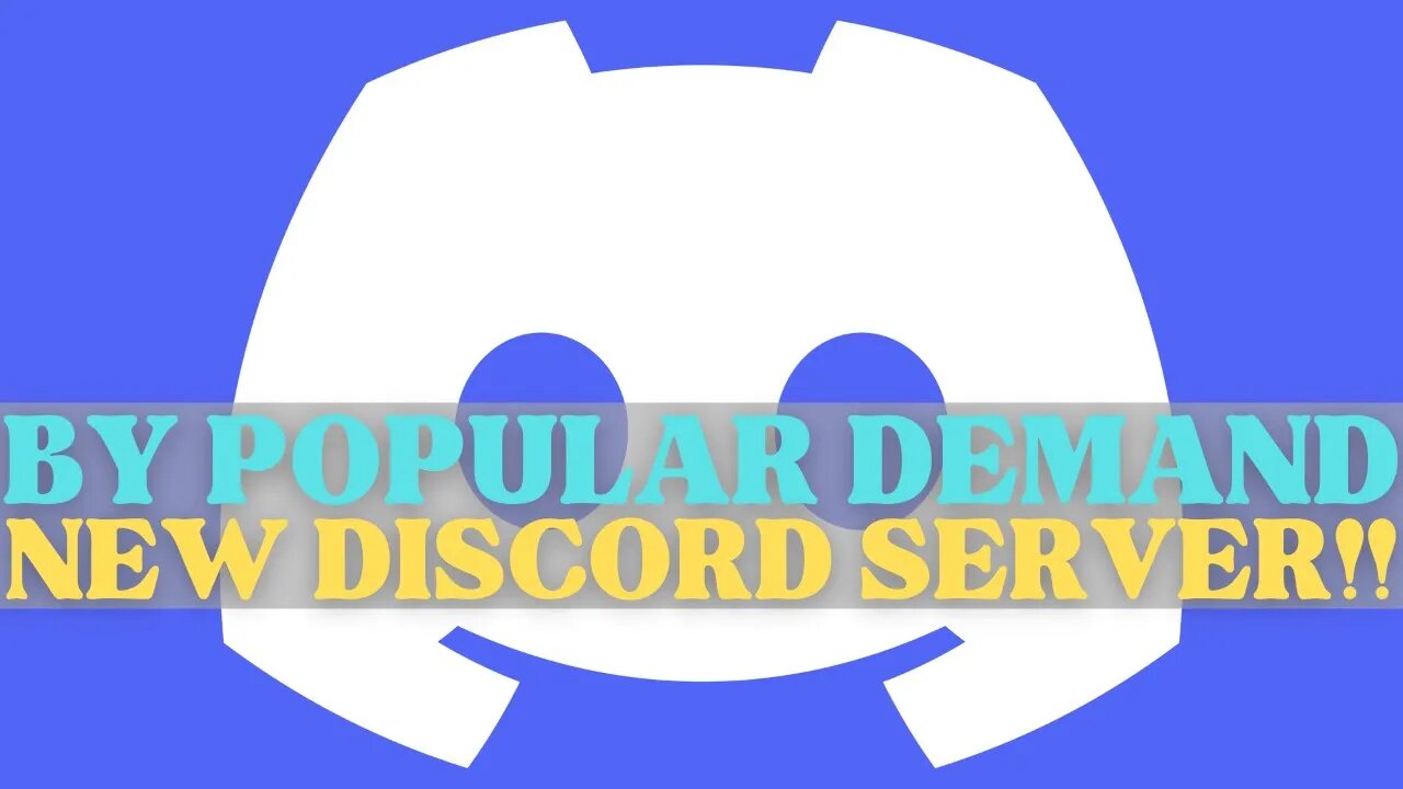 New Discord Server!!