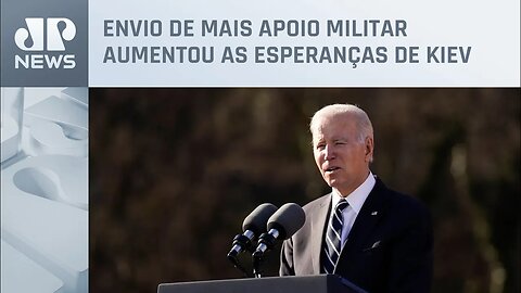 Nos EUA, Joe Biden diz que não enviará caças F-16 à Ucrânia