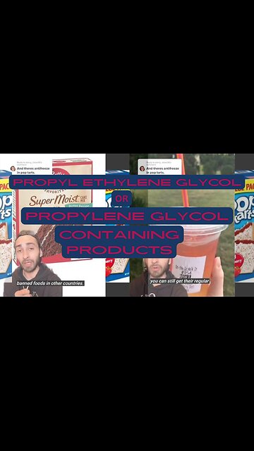 STAY AWAY BRANDS AND PRODUCTS THAT'S POISONING YOU - PROPYLENE GLYCOL
