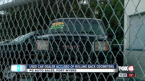 Fort Myers car dealer busted for fudging odometer