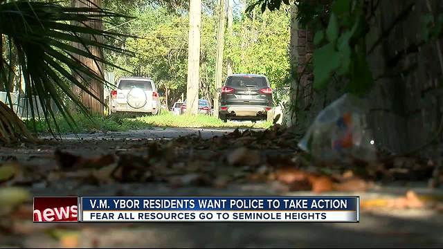 V.M. Ybor residents demand more action from police following multiple shootings