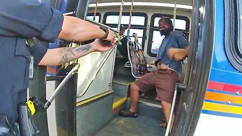Bodycam Shows Aurora Police Shooting Suspect Wielding a Knife on RTD Bus