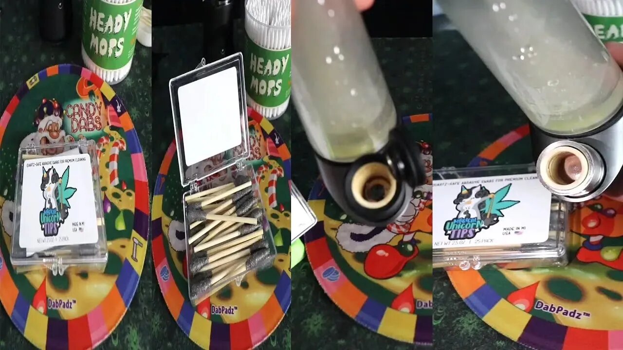 Chaz City Puffco Peak Pro Chamber VS Magical Unicorn Tip Cleaning Test Not Such Great Success