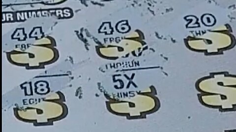 Three $20 Scratch Off Lottery Tickets Million Match Win!