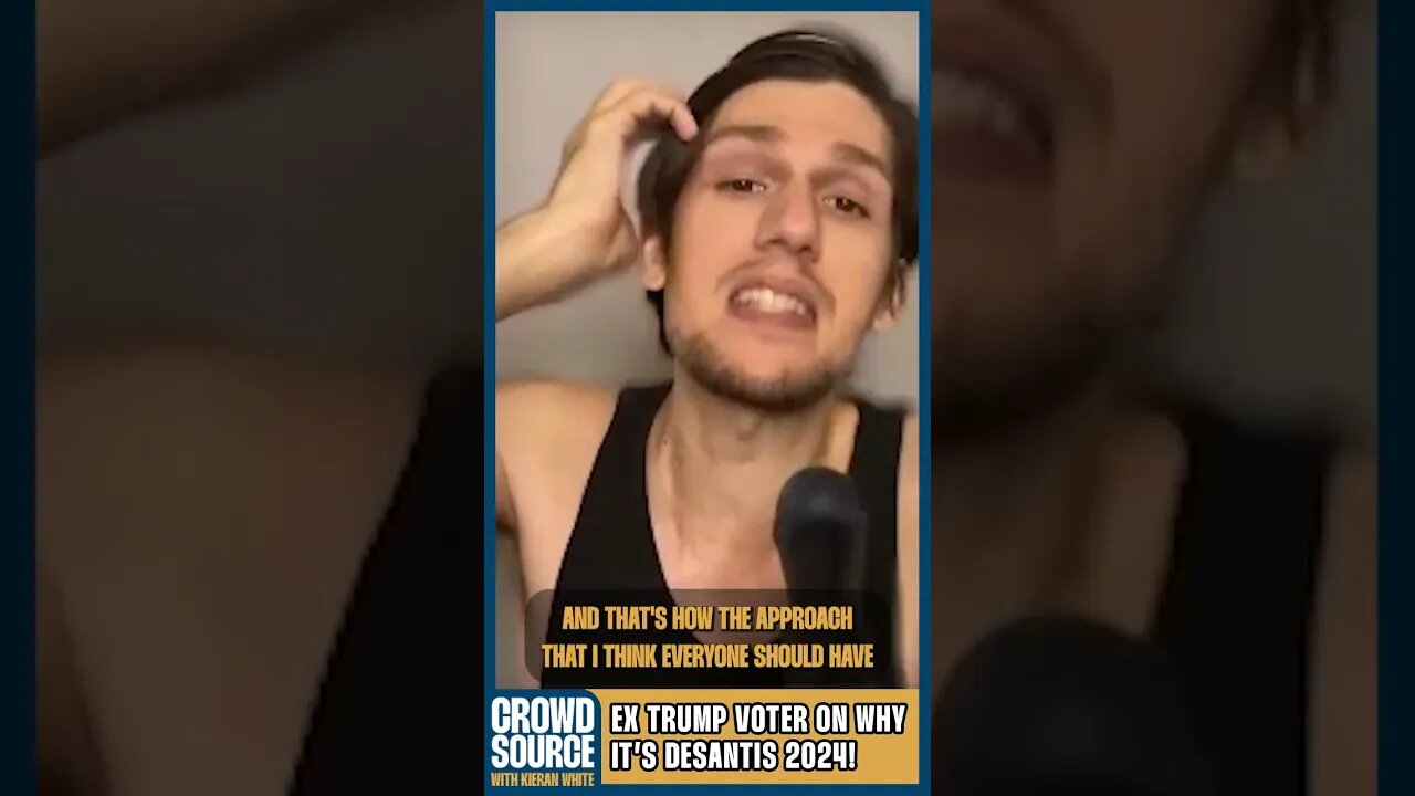 TRUMP'S FATAL FLAWS Saw Supporter Flip To DeSantis 2024! #shorts