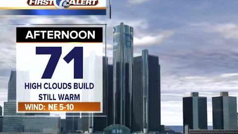 Soaking rain on the way