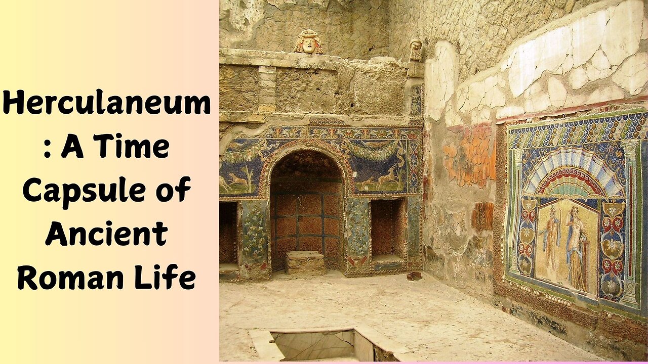 Herculaneum: A Time Capsule of Ancient Roman Life