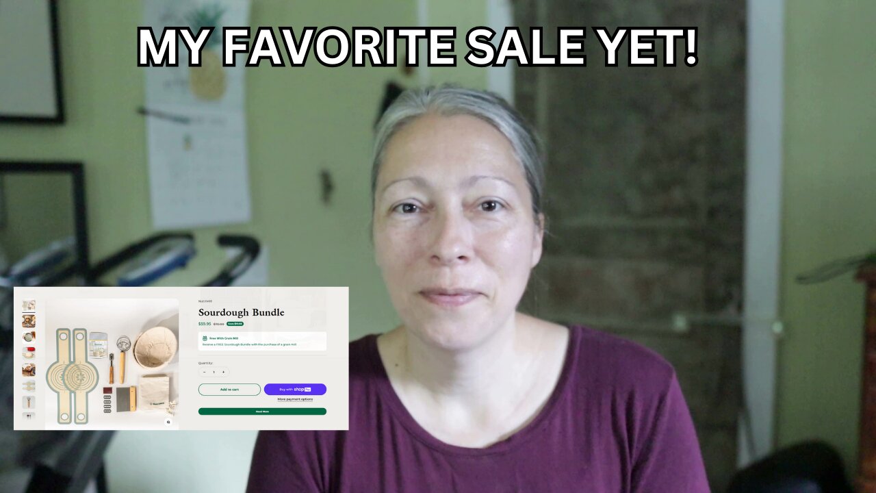 My favorite Nutrimill sale YET! It involves SOURDOUGH!