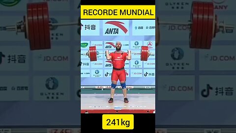 RECORDE MUNDIAL no Arremesso de 241kg de Ruslan Nurudinov (109kg) #Shorts