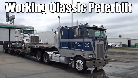 Classic Cabover Peterbilt Hauls Newer Peterbilt 004
