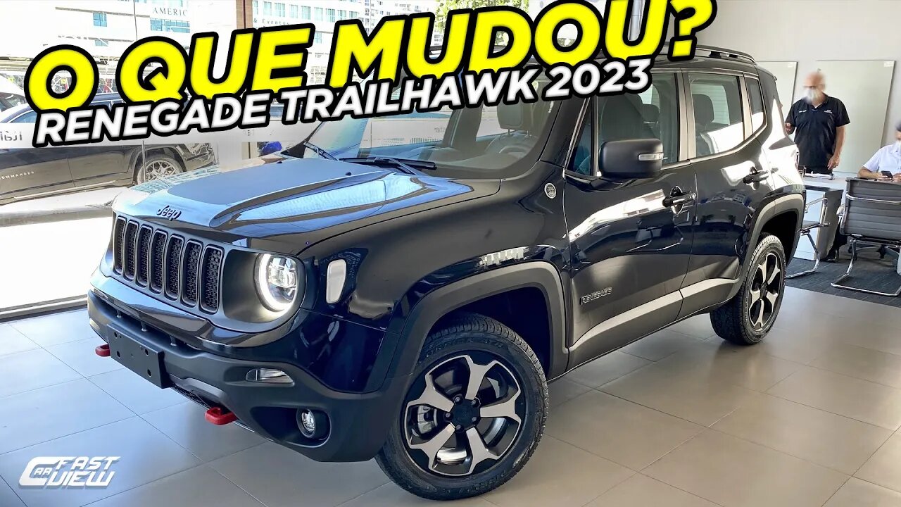 NOVO JEEP RENEGADE TRAILHAWK 1.3 TURBO FLEX 2023 VEJA O QUE VAI MUDAR!