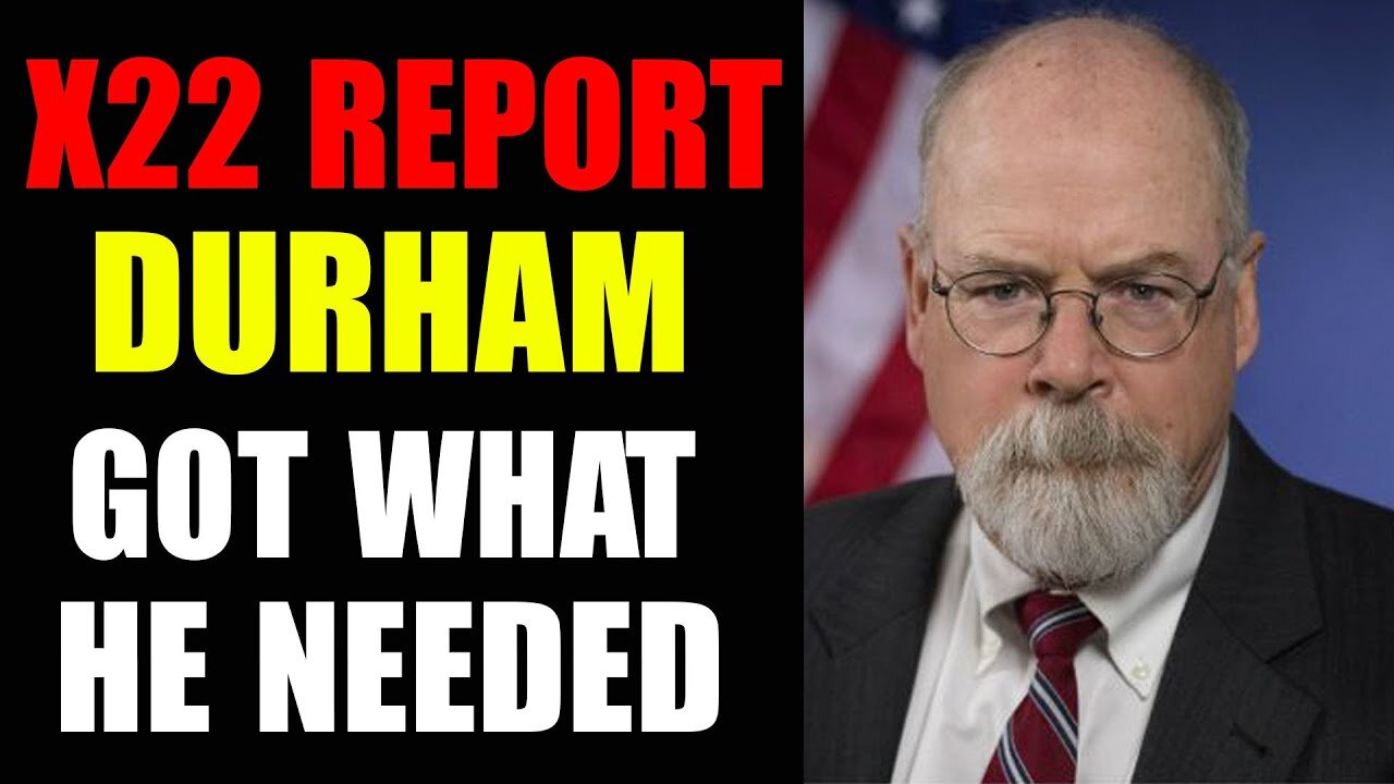 CONFIRNED, DURHAM GOT WHAT HE NEEDED, DOWN SHE GOES - TRUMP NEWS