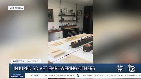 Injured San Diego Marine now empowering others