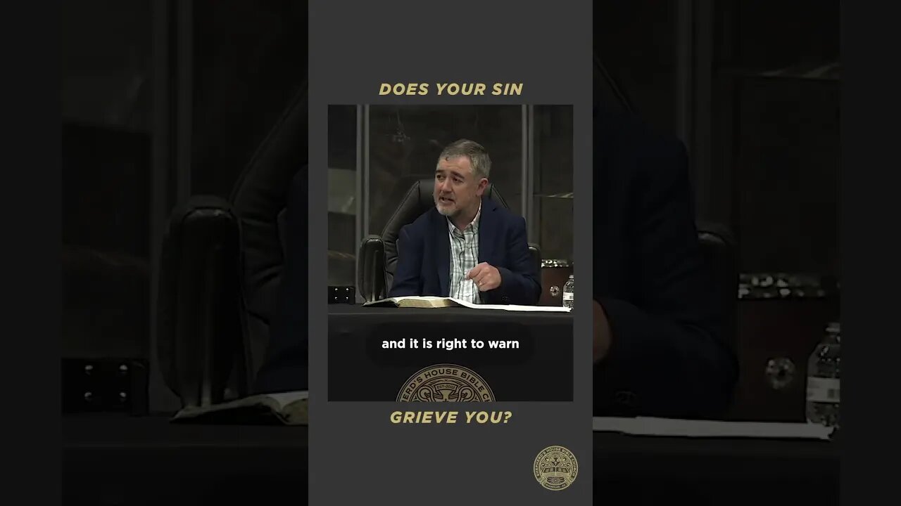 DOES YOUR SIN GRIEVE YOU? @JustinPetersMin