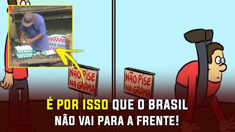 É por isso que o Brasil não vai pra frente - Vendedor de ovos - Anjos e demônios - UFO OVNI