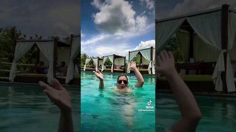 Best Bali rainforest pool club! #tgalasingha #poolclub #bali #vlog #travel