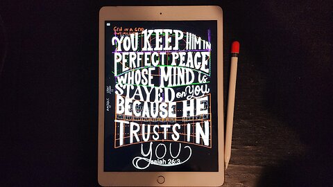 Isaiah 26:3 short sesh learning a style