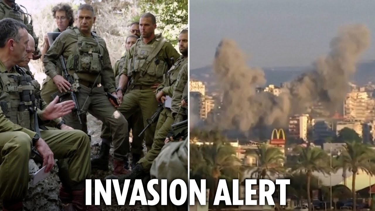 Israel invasion of Lebanon imminent as IDF chief filmed telling troops 'prepare yourselves'
