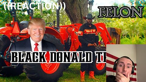 THIS SONG IS SO BEAUTIFUL!! | FELON | BLACK DONALD TRUMP | ((REACTION))