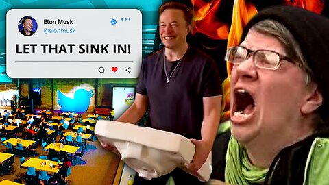 Woke Left MELTS DOWN as Elon Musk Enters TWITTER Office!!!