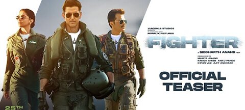 Fighter - Teaser | Hrithik Roshan | Deepika Padukone | Anil Kapoor | Siddharth Anand | 25 Jan 2024