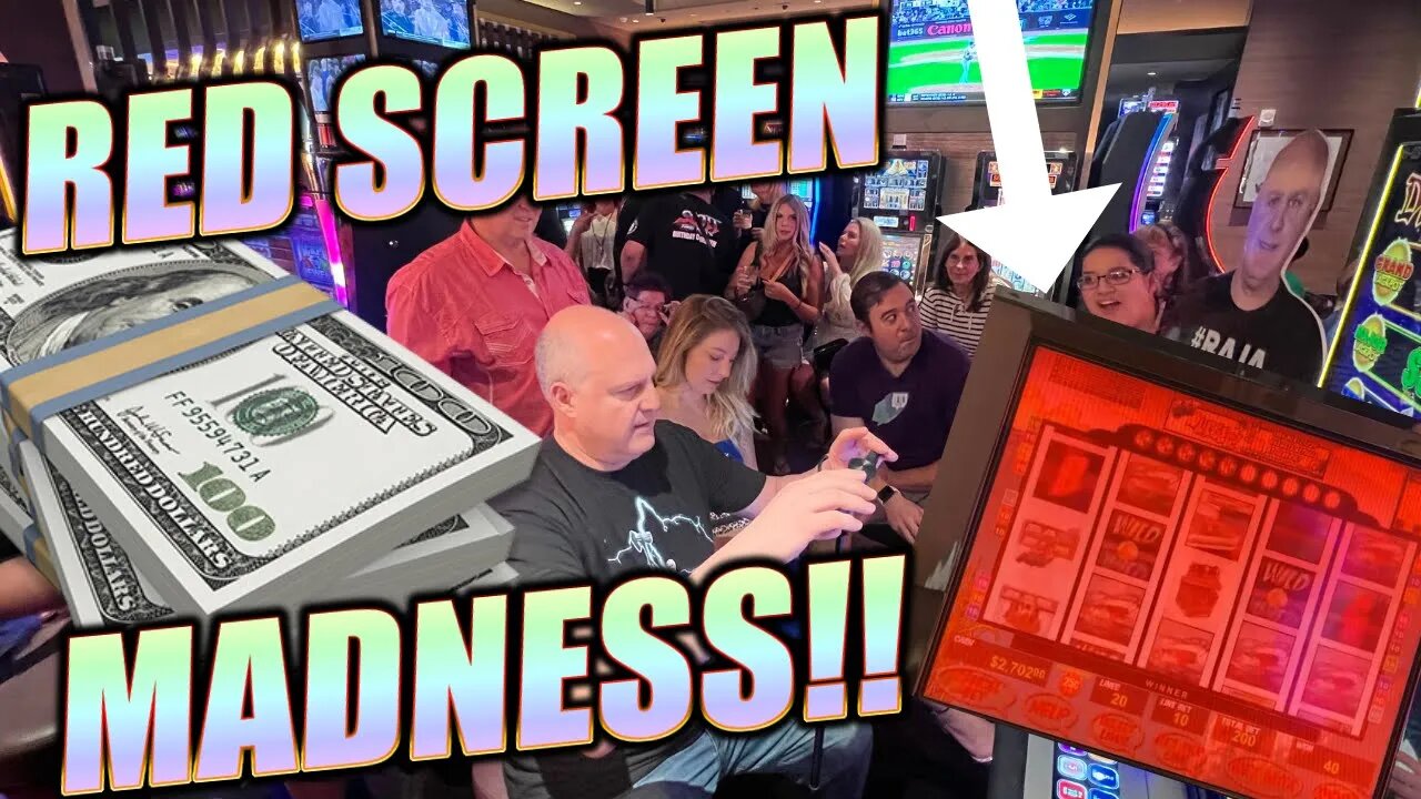 RED SCREEN MADNESS!!! 🚨 HIGH LIMIT VGT SLOT ACTION!