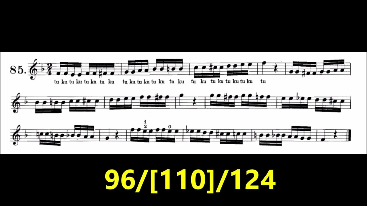 Arban's Complete Conservatory Method for Trumpet - DOUBLE TONGUING 85