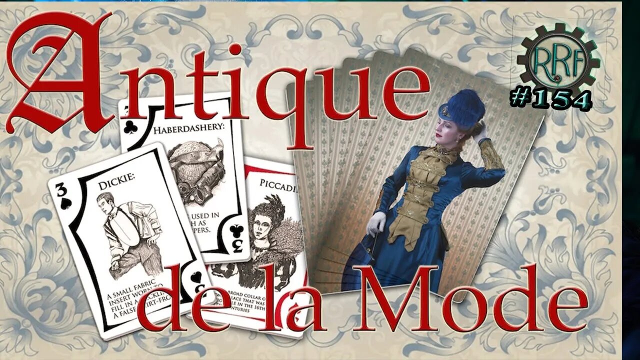 Radio Retrofuture 154 - Antique de la Mode #playingcard #kickstarter