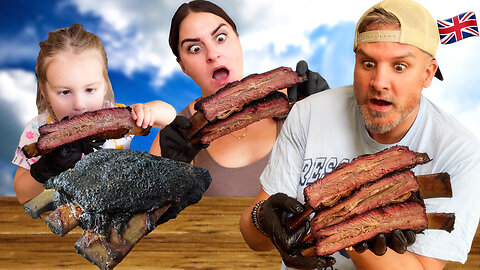 The Ultimate Family BBQ: DINO RIBS & Goldee's MAGIC RUB !