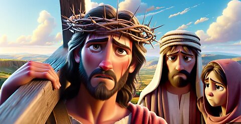 Crucifixion & Resurrection of Jesus Christ | AI Animation