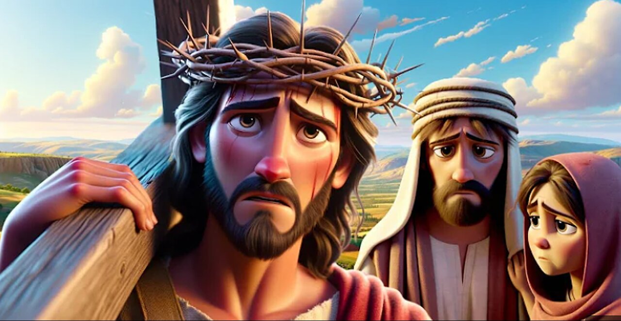 Crucifixion & Resurrection of Jesus Christ | AI Animation