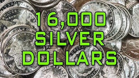 16,000 Deep Stored Morgan Silver Dollars To Be Graded & Sold