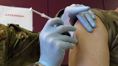 119th Medical Group Vaccinates NDANG Members