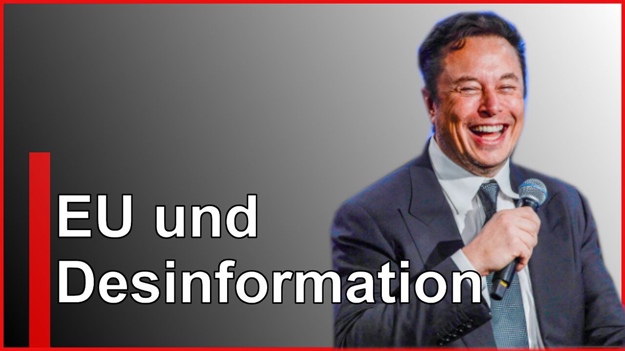 EU droht Elon Musk mit Maßnahmen; also wieder mal Sanktionen angesagt