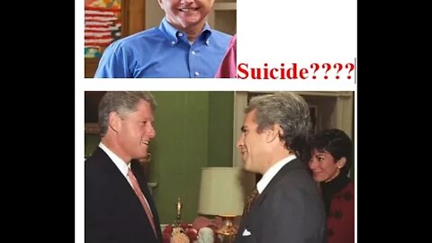 Clinton Advisor Found Hanged, He Let Epstein in the White House Seven Times.