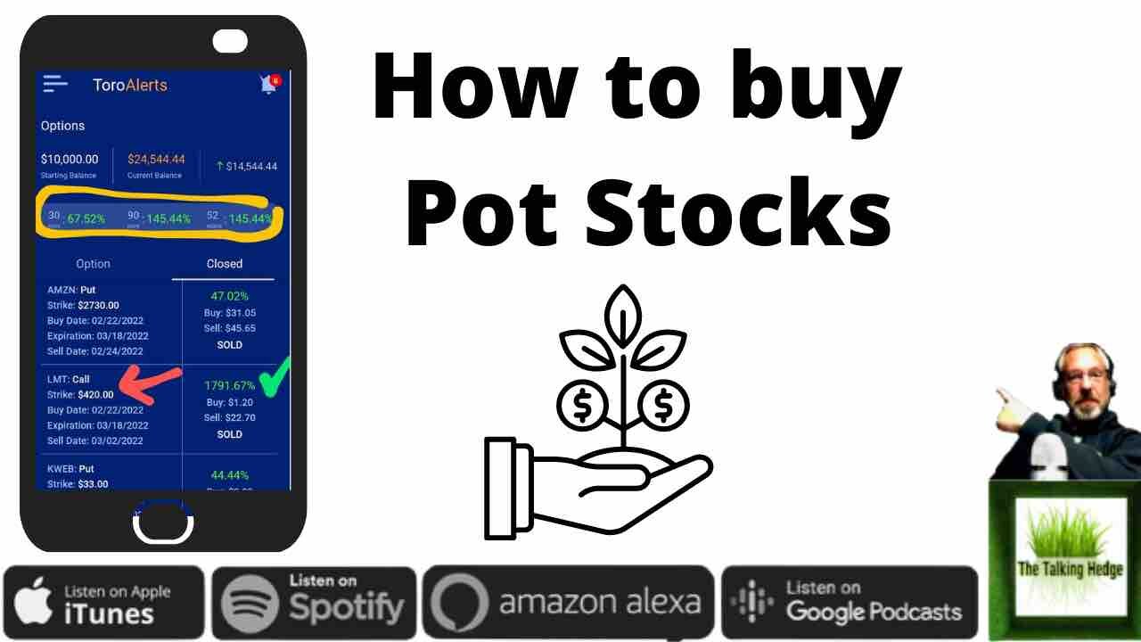 How to buy pot stocks