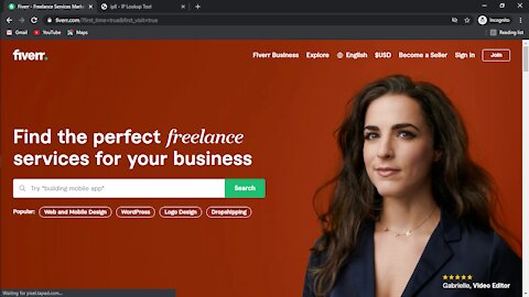create a fiverr account and hire freelancer with a low cost