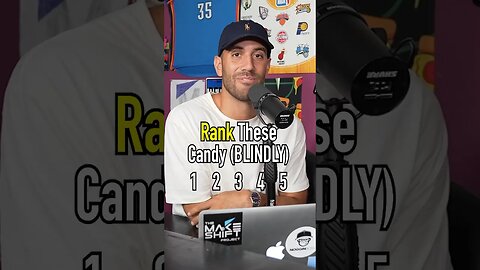 RANK THESE CANDIES BLIND!! Brian Loves His Sugar! #shorts #candy #food #ranking #sugar #sweets