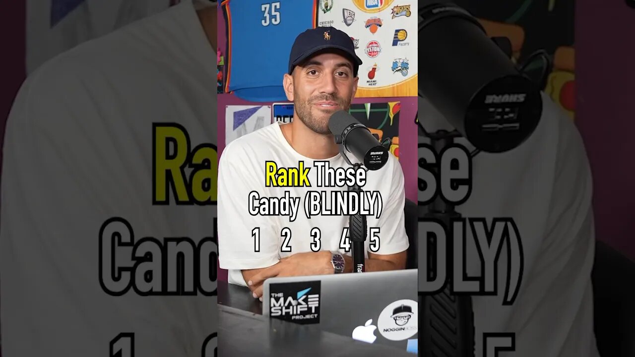 RANK THESE CANDIES BLIND!! Brian Loves His Sugar! #shorts #candy #food #ranking #sugar #sweets
