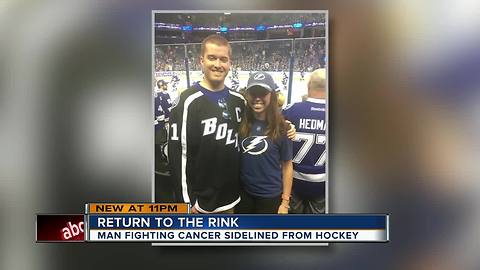 Cancer patient scores Lightning playoff tickets through Children's Cancer Center program