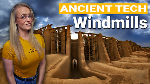 Ancient Wind Energy Technology! Windmills at Nashtifan, Iran