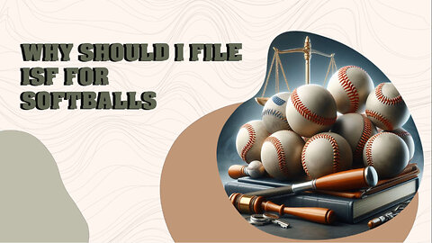 Unlocking the Secrets of ISF: Why Your Softballs Need a VIP Pass!
