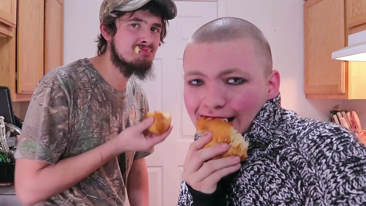 cooking banana bread with grandma gummy (reuploaded)