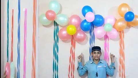 Very Easy Balloon Decoration | Very Easy Balloon Decoration Party Decorations | balloon ideas