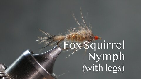 Dave Whitlock’s Fox Squirrel Nymph (with legs)