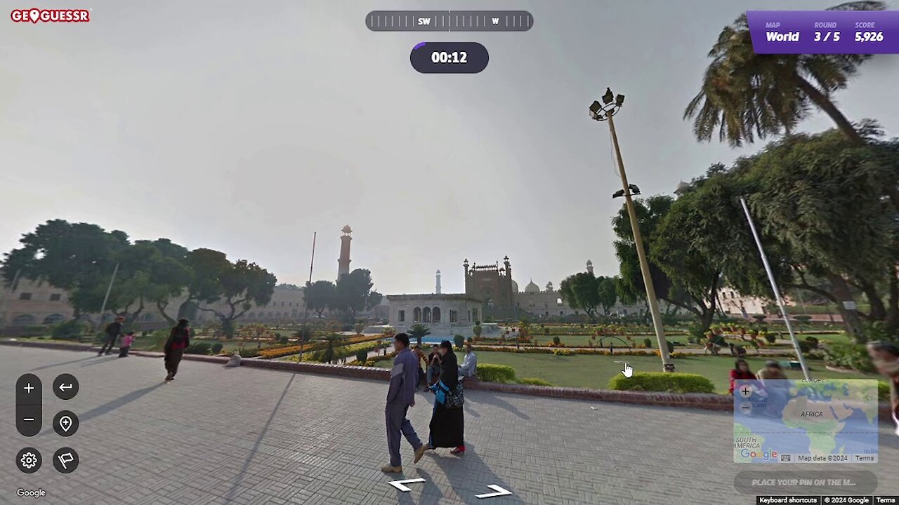 GeoGuessr : Daily Challenge, October 12, 2024