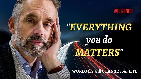 It's ALL SUFFERING | Jordan PETERSON I WORDS that will CHANGE your LIFE