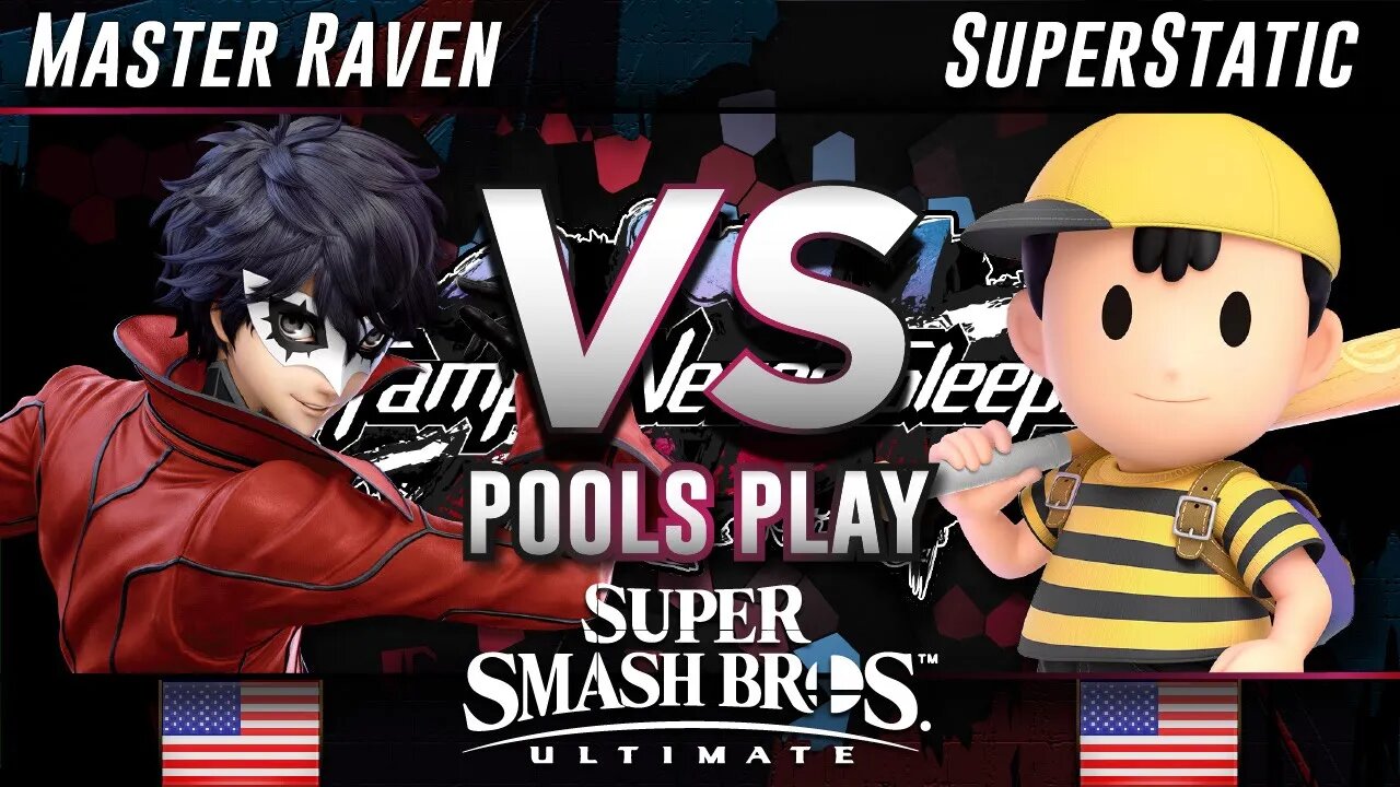 Master Raven (Joker) vs. Superstatic (Ness) - Ultimate Pools - TNS 8