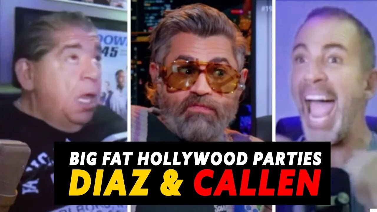 JOEY DIAZ gasps at BRYAN CALLEN'S Arnold Hollywood Story.... REDBAR in Shock